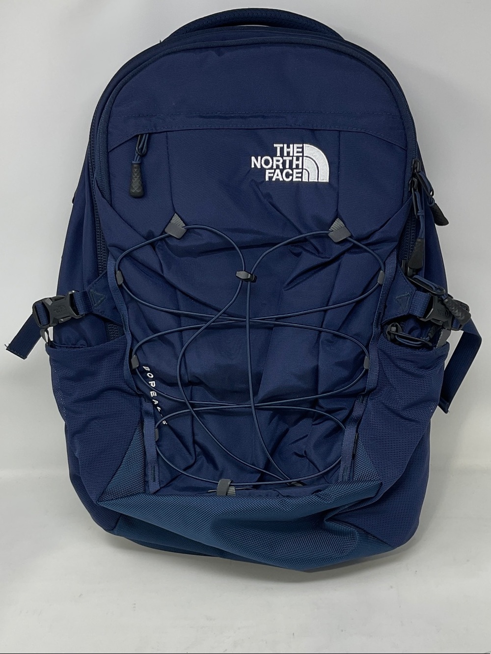 The North Face Navy Blue Daypack with Front Bungee